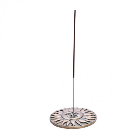 Flat Sun Incense Burner